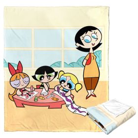 Cartoon Network's Powerpuff Girls Silk Touch Throw Blanket, 50" x 60", Classtime Fun