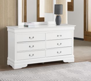 Glory Furniture Louis Phillipe G3190-D Dresser , White