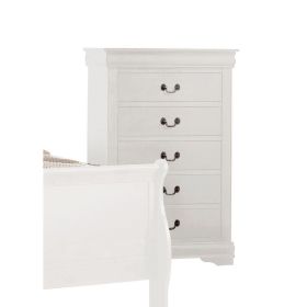 ACME Louis Philippe Chest in White 23836