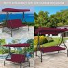 3-Seat Swing Chairs , Convertible Swing Hammock Bed