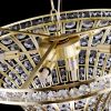 8-Light 23.6" Wide Crystal Waterfall Chandelier