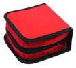 Camping Cooking Outdoor Travel Bag Tableware Stainless Red