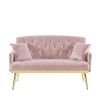 PINK 2 SEATER SOFA