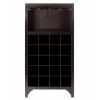 Ancona Modular Wine Cabinet with Glass Rack & 20-Bottle