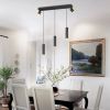 Angelina 5 - Light Cylinder Kitchen Island Pendant[No Bulb][Unable to ship on weekends, please place orders with caution]