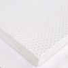 Hypoallergenic 3" Cooling Gel Memory Foam Mattress Topper with Removable Cooling Cover