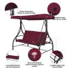 3-Seat Swing Chairs , Convertible Swing Hammock Bed