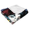 DC Comics Batman Silk Touch Throw Blanket, 50" x 60", Harley is Back