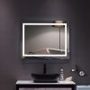 4 Size Bathroom LED Vanity Mirror Wall Mounted Makeup Mirror with Light (Horizontal/Vertiacl)