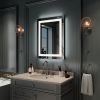 4 Size Bathroom LED Vanity Mirror Wall Mounted Makeup Mirror with Light (Horizontal/Vertiacl)