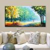 Oil Painting Hand Painted Landscape Abstract Landscape Modern luxurious family corridor living room bedroom decoration painting