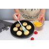 Silicone Cook Utensils;  5 Piece Kitchen Cooking Set;  Includes Large Spatula;  Small Spatula;  Grease Brush;  Food Clamp;  Whisk