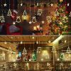 LED Fairy String Window Curtain Lights Star Christmas Xmas Party Home Indoor