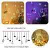 LED Fairy String Window Curtain Lights Star Christmas Xmas Party Home Indoor